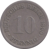1890 SILVER COIN GERMANY - SILVER WORLD COINS - Cambridgeshire Coins