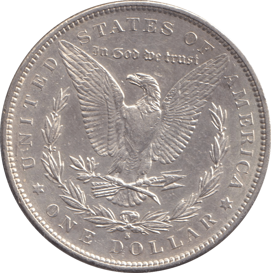 1890 SILVER DOLLAR USA - SILVER WORLD COINS - Cambridgeshire Coins