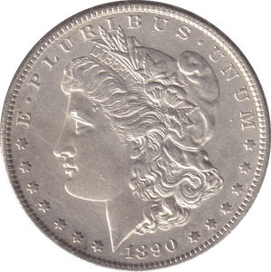 1890 SILVER DOLLAR USA - SILVER WORLD COINS - Cambridgeshire Coins