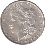 1890 SILVER DOLLAR USA - SILVER WORLD COINS - Cambridgeshire Coins