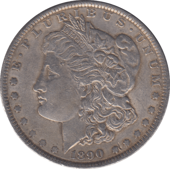 1890 SILVER DOLLAR USA - SILVER WORLD COINS - Cambridgeshire Coins