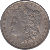 1890 SILVER DOLLAR USA - SILVER WORLD COINS - Cambridgeshire Coins