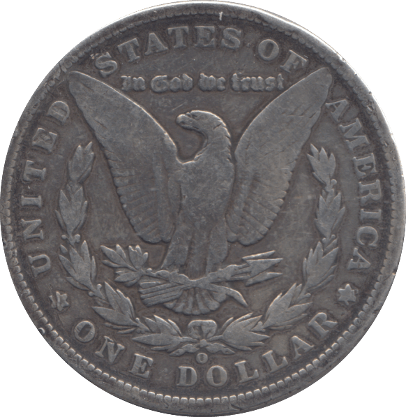 1890 SILVER DOLLAR USA - SILVER WORLD COINS - Cambridgeshire Coins