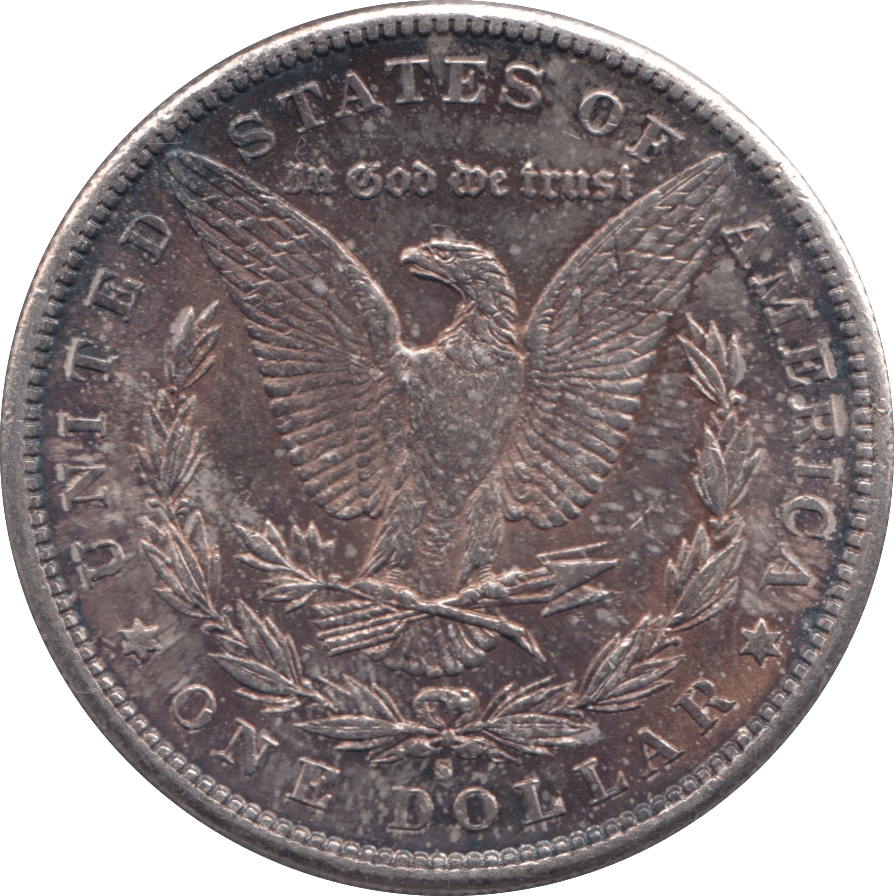 1890 SILVER MORGAN DOLLAR SAN FRANCISCO MINT - SILVER WORLD COINS - Cambridgeshire Coins