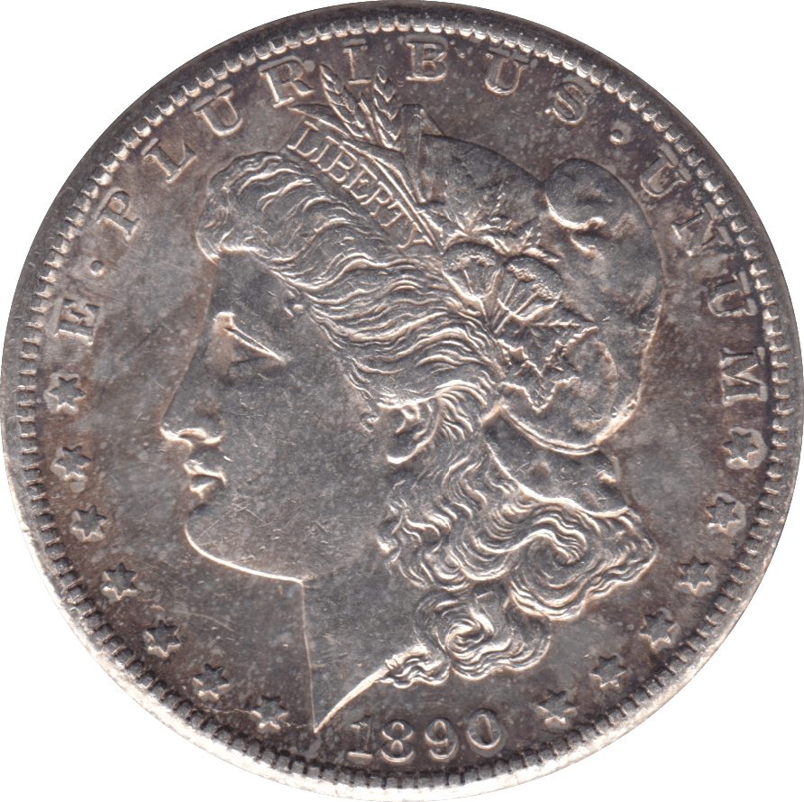 1890 SILVER MORGAN DOLLAR SAN FRANCISCO MINT - SILVER WORLD COINS - Cambridgeshire Coins