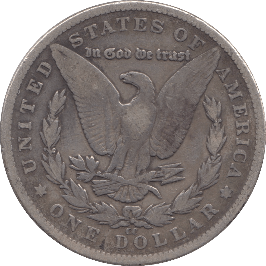 1890 SILVER MORGAN DOLLAR USA CARSON CITY MINT - SILVER WORLD COINS - Cambridgeshire Coins
