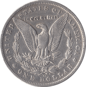 1890 SILVER MORGAN DOLLAR USA CARSON CITY MINT - SILVER WORLD COINS - Cambridgeshire Coins