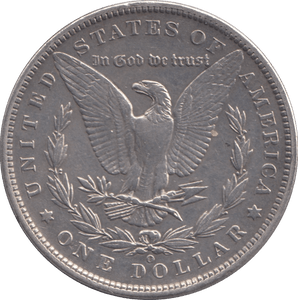 1890 SILVER MORGAN DOLLAR USA NEW ORLEANS MINT - SILVER WORLD COINS - Cambridgeshire Coins