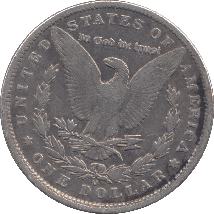 1890 SILVER MORGAN DOLLAR USA NEW ORLEANS MINT - SILVER WORLD COINS - Cambridgeshire Coins