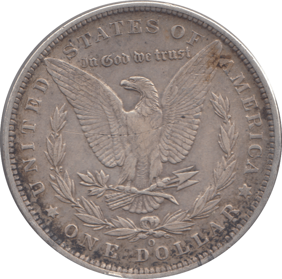 1890 SILVER MORGAN DOLLAR USA NEW ORLEANS - SILVER WORLD COINS - Cambridgeshire Coins