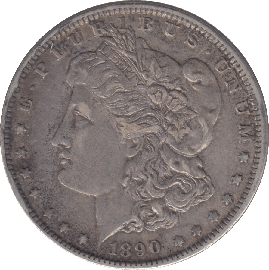 1890 SILVER MORGAN DOLLAR USA NEW ORLEANS - SILVER WORLD COINS - Cambridgeshire Coins