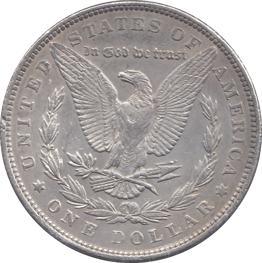 1890 SILVER MORGAN DOLLAR USA PHILADELPHIA MINT 3 - SILVER WORLD COINS - Cambridgeshire Coins