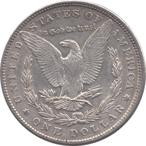1890 SILVER MORGAN DOLLAR USA PHILADELPHIA MINT - SILVER WORLD COINS - Cambridgeshire Coins