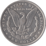 1890 SILVER MORGAN DOLLAR USA PHILADELPHIA MINT - SILVER WORLD COINS - Cambridgeshire Coins