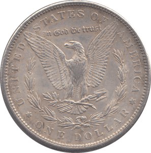 1890 SILVER MORGAN DOLLAR USA SAN FRANCISCO - SILVER WORLD COINS - Cambridgeshire Coins
