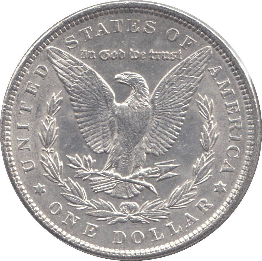 1890 SILVER MORGAN DOLLAR USA - SILVER WORLD COINS - Cambridgeshire Coins