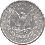 1890 SILVER MORGAN DOLLAR USA - SILVER WORLD COINS - Cambridgeshire Coins