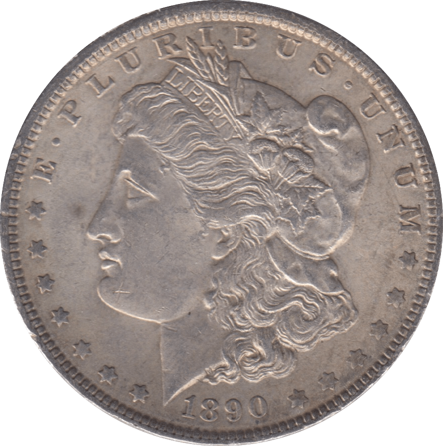 1890 SILVER ONE DOLLAR USA - SILVER WORLD COINS - Cambridgeshire Coins