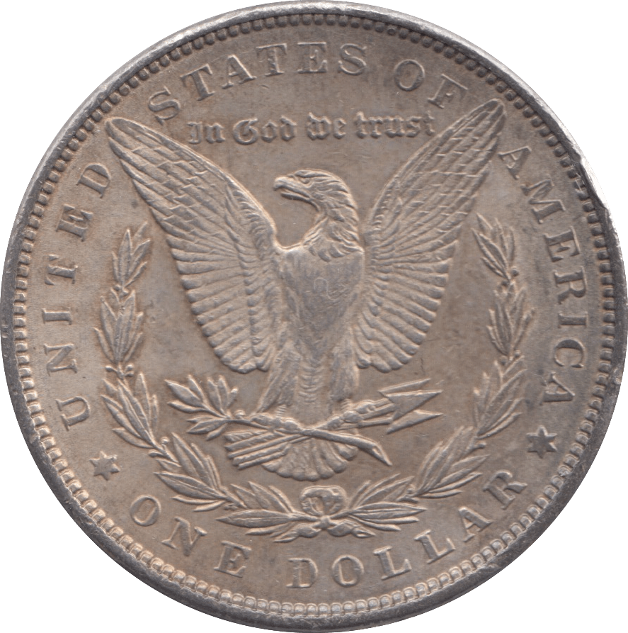 1890 SILVER ONE DOLLAR USA - SILVER WORLD COINS - Cambridgeshire Coins