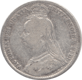 1890 SIXPENCE ( FAIR ) - Sixpence - Cambridgeshire Coins