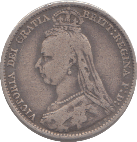 1890 SIXPENCE ( FINE ) - SIXPENCE - Cambridgeshire Coins