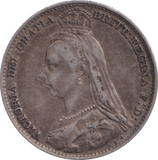 1890 SIXPENCE ( GF ) - SIXPENCE - Cambridgeshire Coins