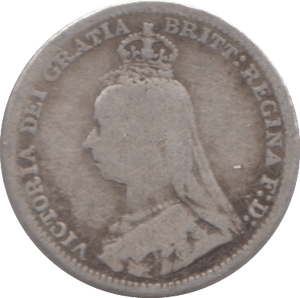 1890 THREEPENCE ( FAIR ) - THREEPENCE - Cambridgeshire Coins