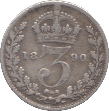 1890 THREEPENCE ( FAIR ) - THREEPENCE - Cambridgeshire Coins