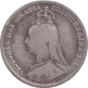 1890 THREEPENCE ( FINE ) - THREEPENCE - Cambridgeshire Coins