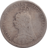 1890 THREEPENCE ( FINE ) - THREEPENCE - Cambridgeshire Coins
