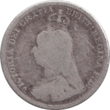 1890 THREEPENCE ( FINE ) - THREEPENCE - Cambridgeshire Coins