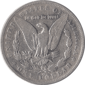 1890 USA SILVER MORGAN DOLLAR CARSON CITY MINT - SILVER WORLD COINS - Cambridgeshire Coins