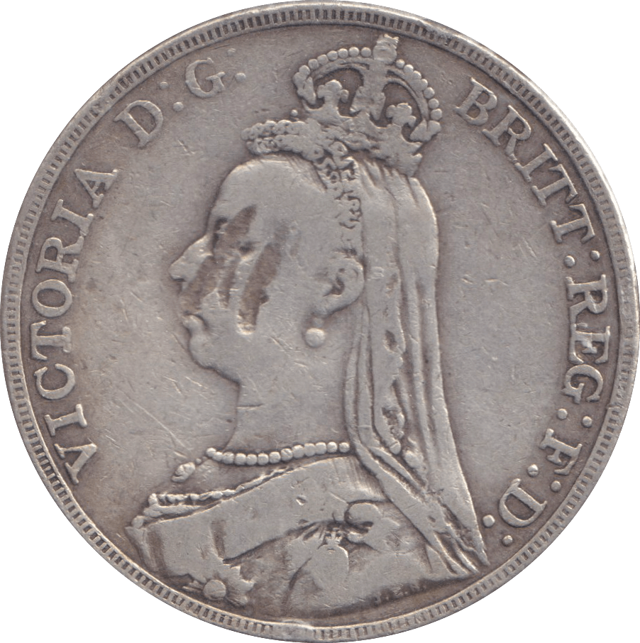 1891 CROWN B ( GF ) - CROWN - Cambridgeshire Coins