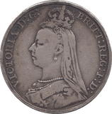 1891 CROWN ( F ) - WORLD COINS - Cambridgeshire Coins