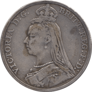 1891 CROWN ( FINE ) 2 - CROWN - Cambridgeshire Coins