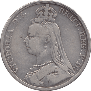 1891 CROWN ( FINE ) 6 - CROWN - Cambridgeshire Coins