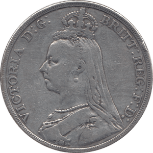 1891 CROWN ( FINE ) - CROWN - Cambridgeshire Coins