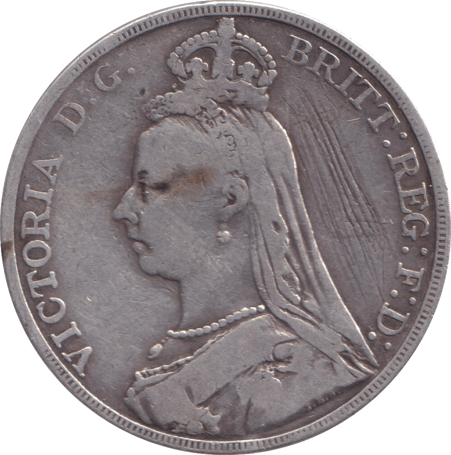 1891 CROWN ( FINE ) - CROWN - Cambridgeshire Coins