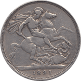 1891 CROWN ( FINE ) - CROWN - Cambridgeshire Coins