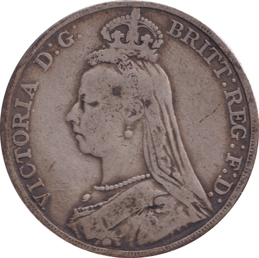 1891 CROWN ( FINE ) - CROWN - Cambridgeshire Coins