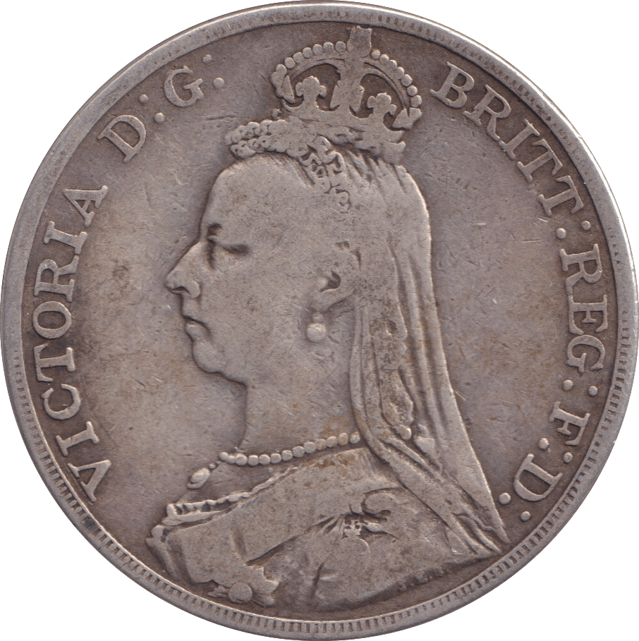 1891 CROWN ( FINE ) - CROWN - Cambridgeshire Coins