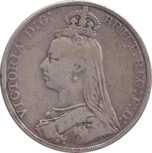 1891 CROWN ( FINE ) - CROWN - Cambridgeshire Coins