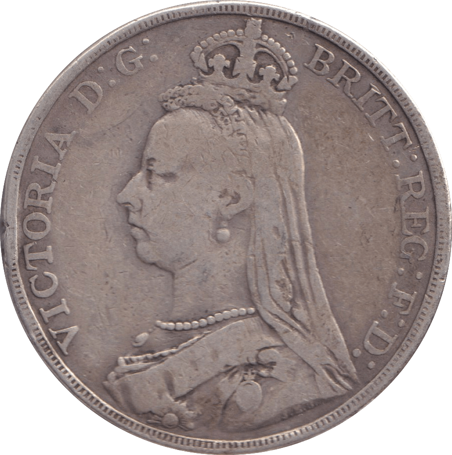 1891 CROWN ( FINE ) - CROWN - Cambridgeshire Coins