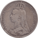 1891 CROWN ( FINE ) - CROWN - Cambridgeshire Coins