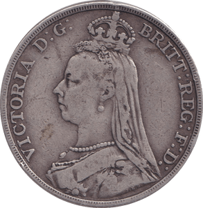 1891 CROWN ( FINE ) - CROWN - Cambridgeshire Coins