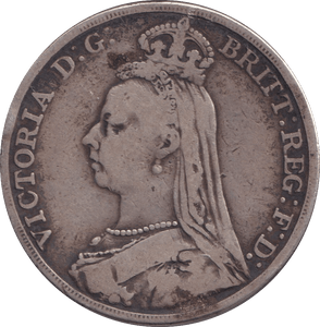 1891 CROWN ( FINE ) - CROWN - Cambridgeshire Coins