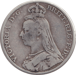 1891 CROWN ( FINE ) - CROWN - Cambridgeshire Coins