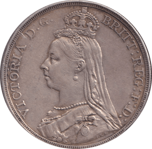 1891 CROWN ( FINE ) - CROWN - Cambridgeshire Coins