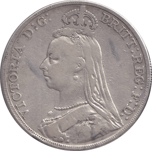1891 CROWN ( FINE ) - CROWN - Cambridgeshire Coins