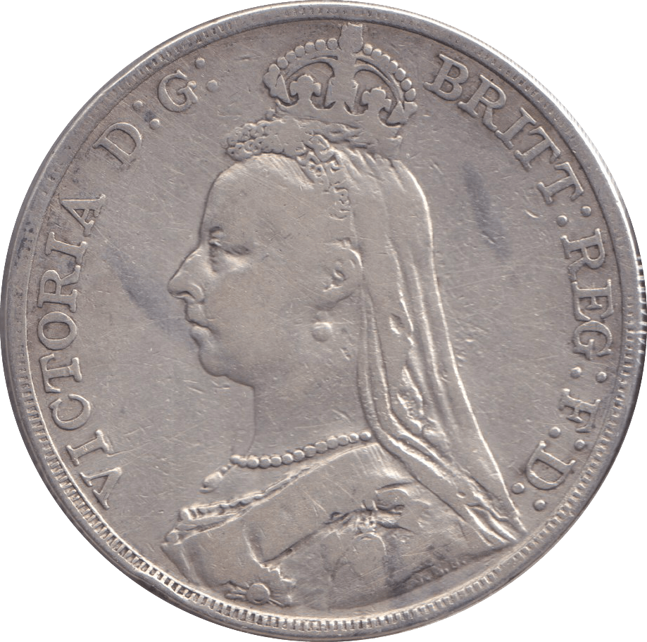 1891 CROWN ( FINE ) - CROWN - Cambridgeshire Coins